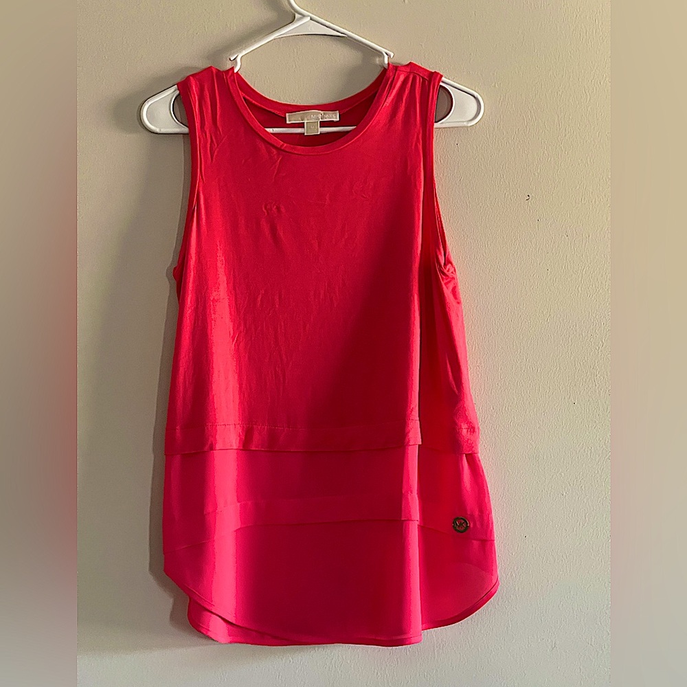 🌟 MICHAEL by Michael Kors Coral Sleeveless Small